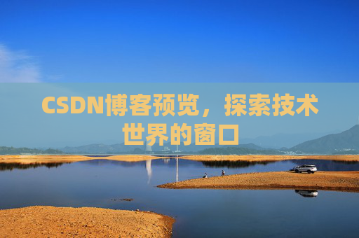 CSDN博客预览，探索技术世界的窗口